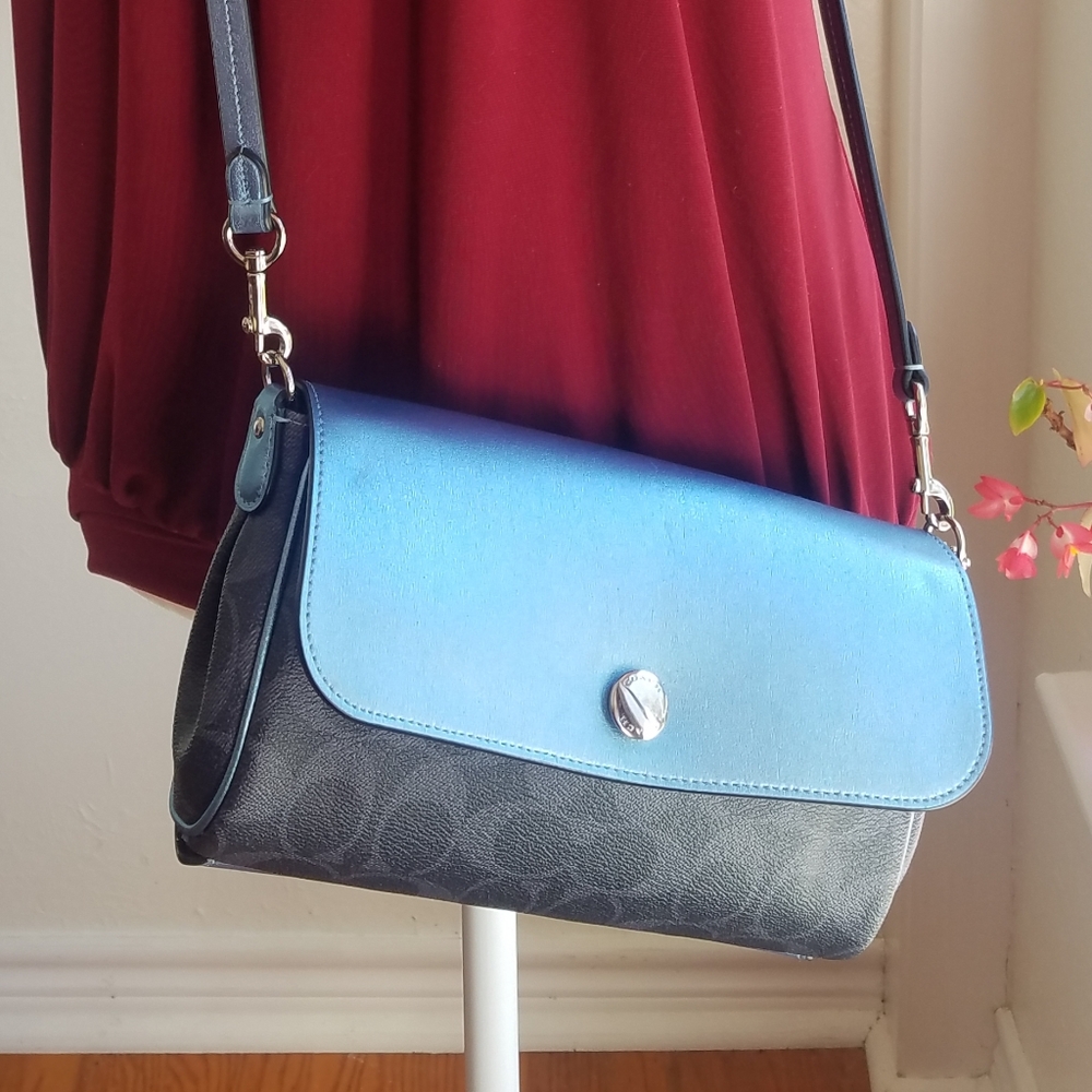 Coach Reversable Crossbody Clutch